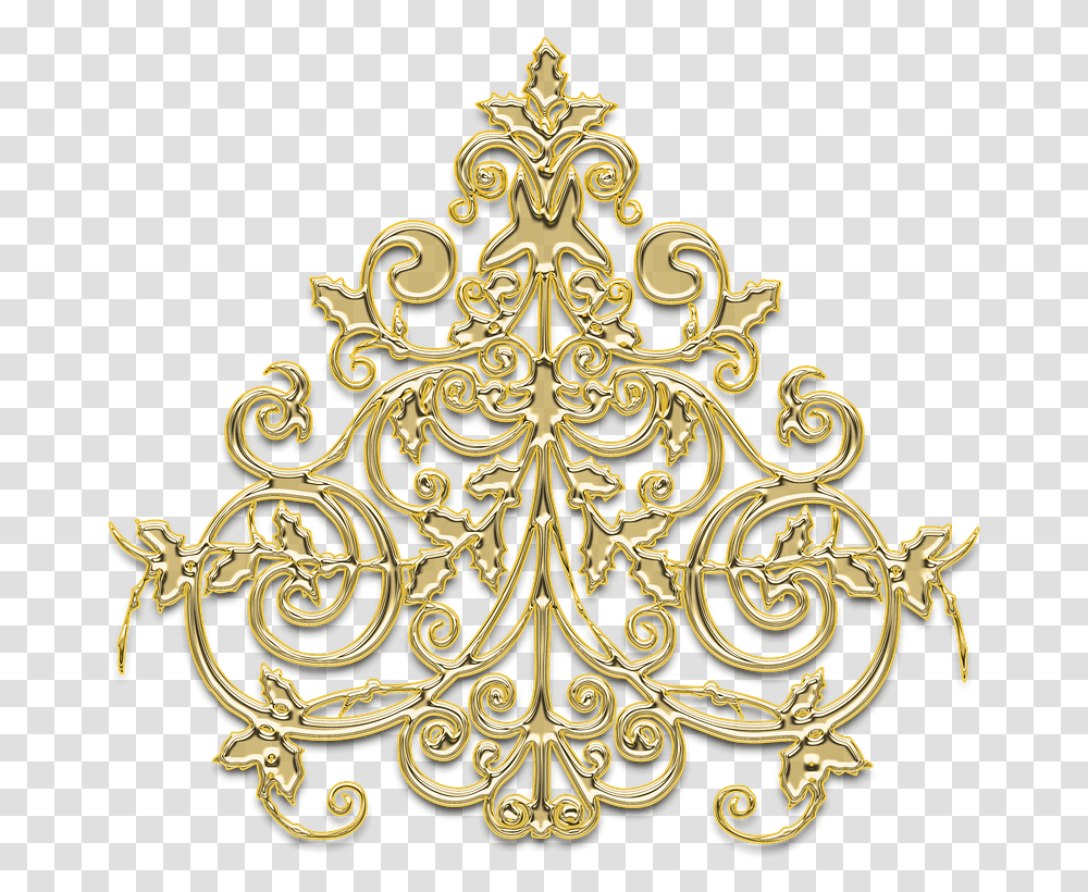 Pattern Ornament Chandelier Free Photo Background Gold Chandelier Vector, Floral Design, Cross Transparent Png