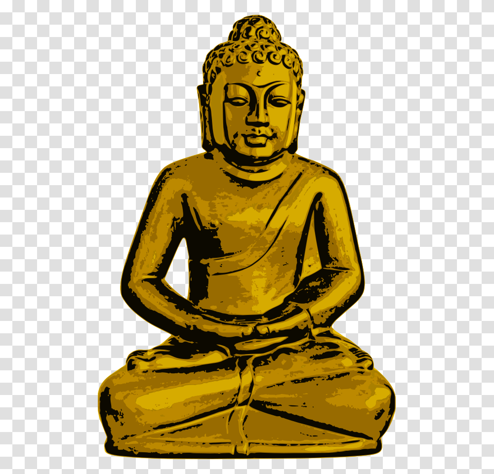 Patung Buddha Vector, Worship, Person, Human Transparent Png