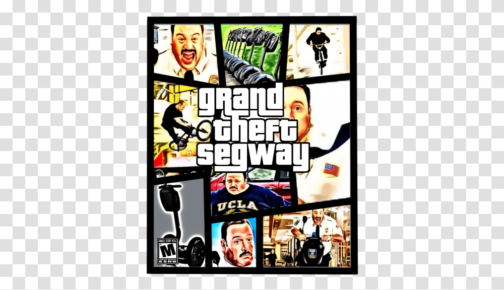 Paul Blart Mall Cop Poster Memes, Person, Human, Grand Theft Auto Transparent Png