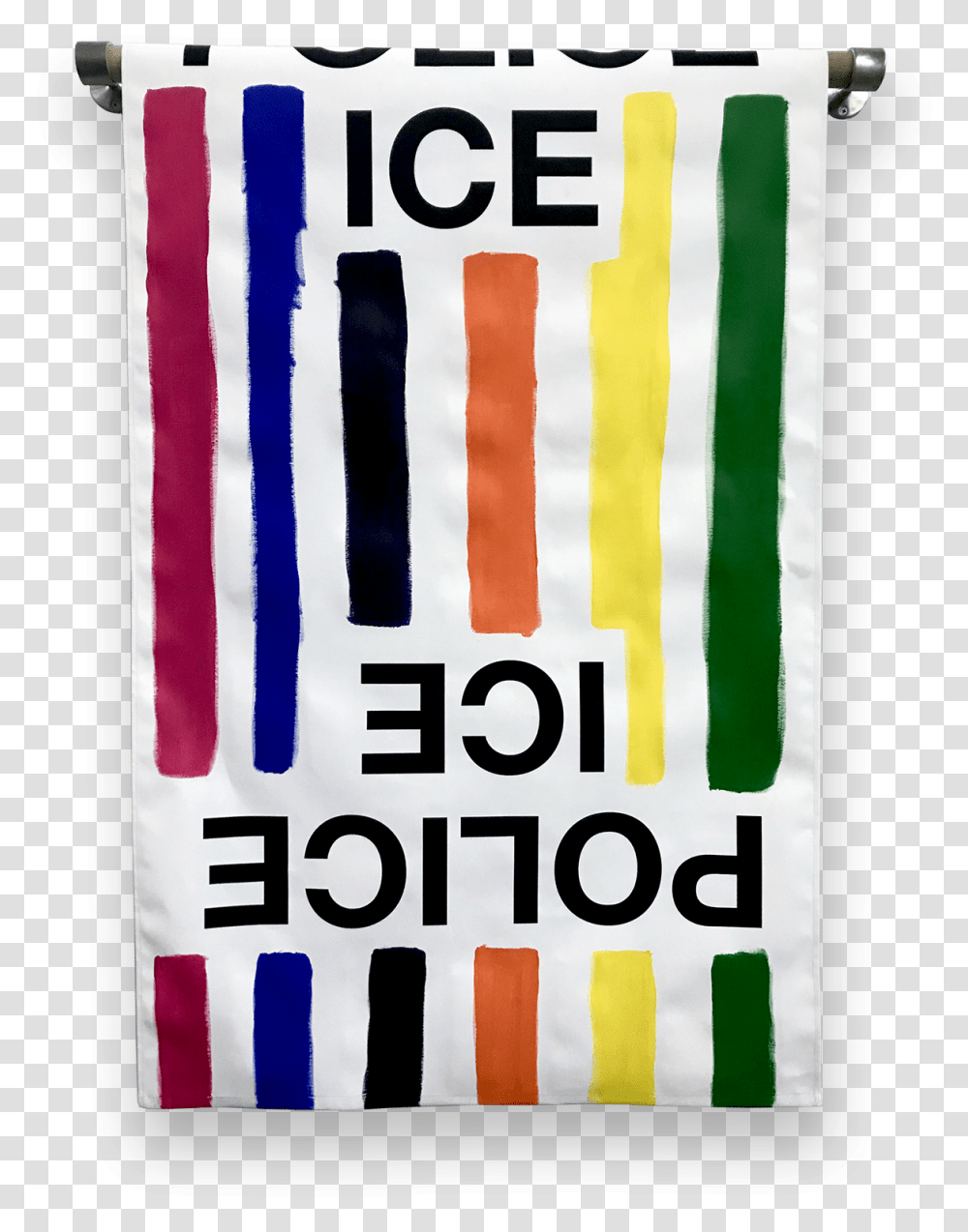 Paul Chan Towel Abolish Ice Banner, Word, Label, Alphabet Transparent Png