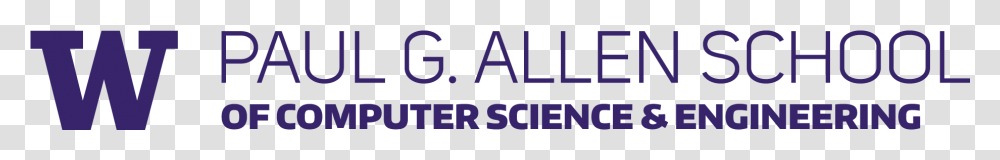 Paul G Allen School Of Computer Science Logo, Alphabet, Word Transparent Png