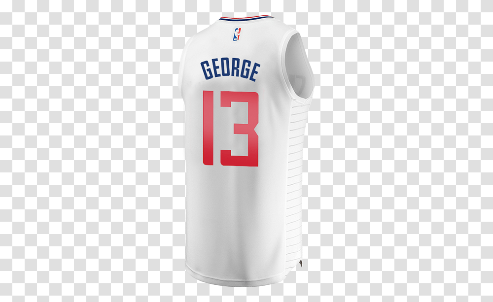Paul George Clippers Jersey, Apparel, Number Transparent Png