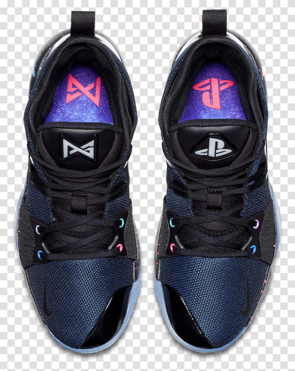 Paul George Debuts His Second Signature Sneaker - The Nike Pg2 Paul George Playstation Shoes Transparent Png