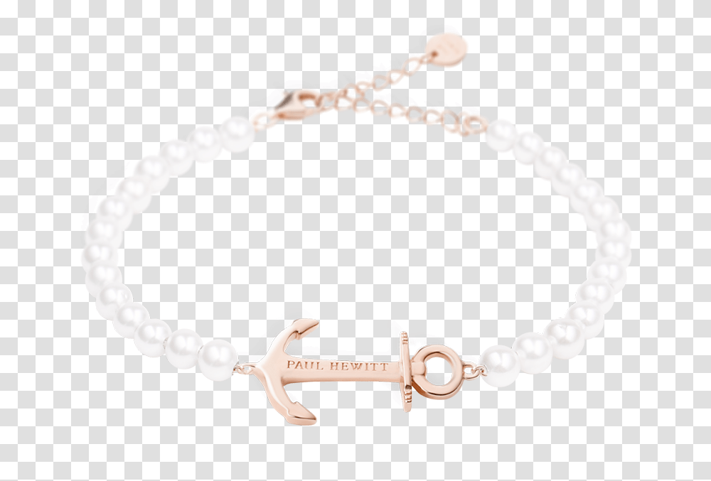 Paul Hewitt Anchor Spirit Pearl Ip Rose Gold Jewellery Bracelet, Accessories, Accessory, Jewelry Transparent Png