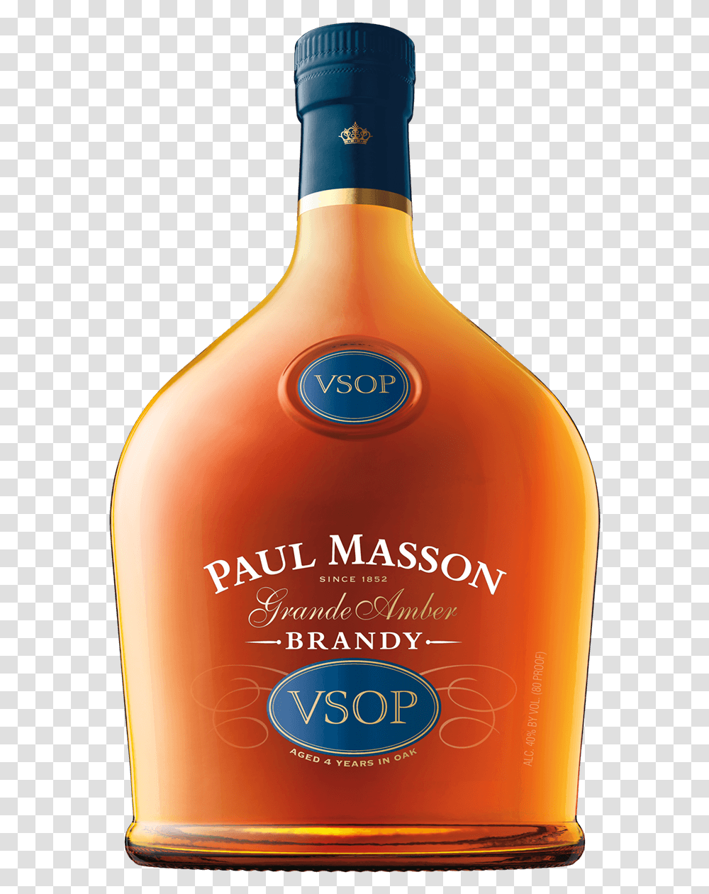 Paul Mason Vsop Paul Masson Brandy, Liquor, Alcohol, Beverage, Drink Transparent Png