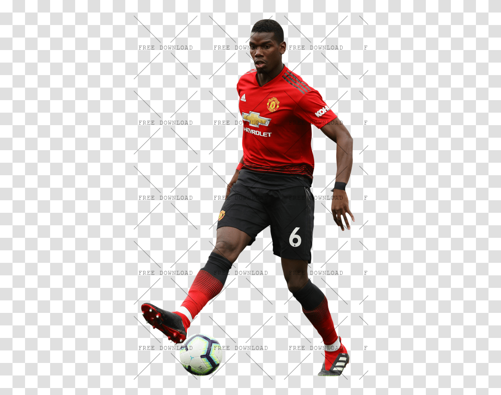 Paul Pogba 2019, Soccer Ball, Football, Team Sport, Person Transparent Png