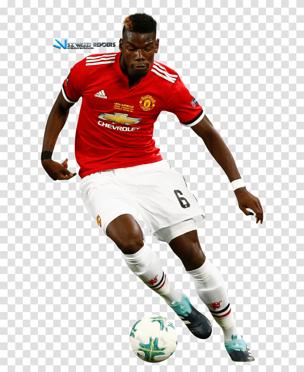 Paul Pogba Manchester United, Soccer Ball, Football, Team Sport, Person Transparent Png