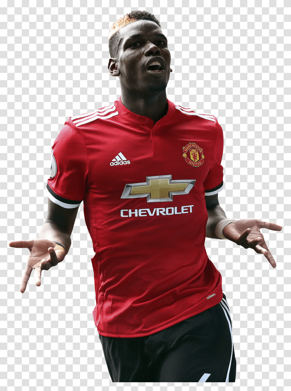 Paul Pogbarender Player, Person, People, T-Shirt Transparent Png