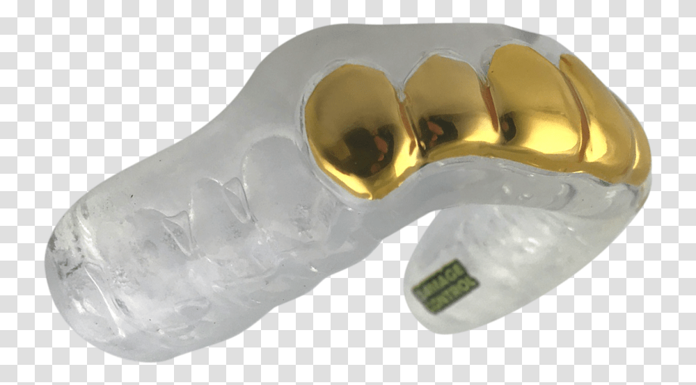 Paul Wall Damage Control Gold Grillz Football Clear Mouth Guard, Gemstone, Jewelry, Accessories, Accessory Transparent Png