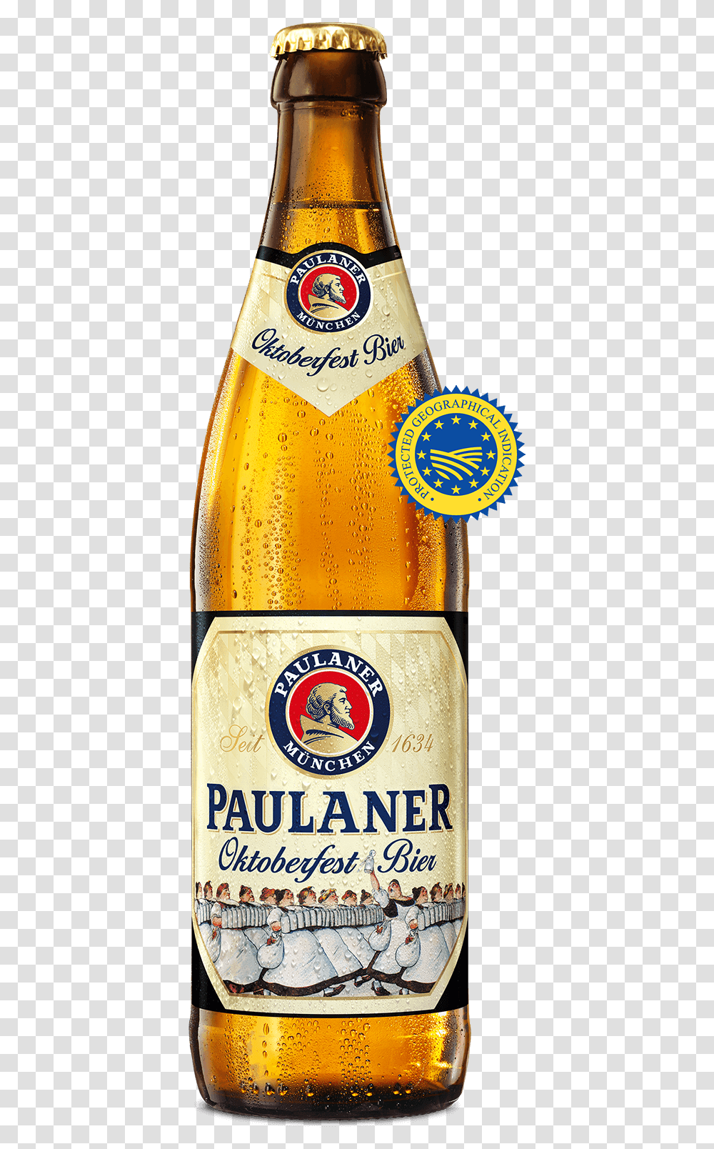 Paulaner Weibier, Beer, Alcohol, Beverage, Drink Transparent Png