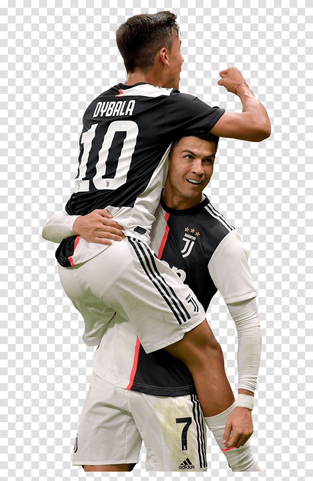 Paulo Dybala Cristiano Ronaldo Celebrate Ronaldo And Dybala, Sphere, Person, People, Clothing Transparent Png