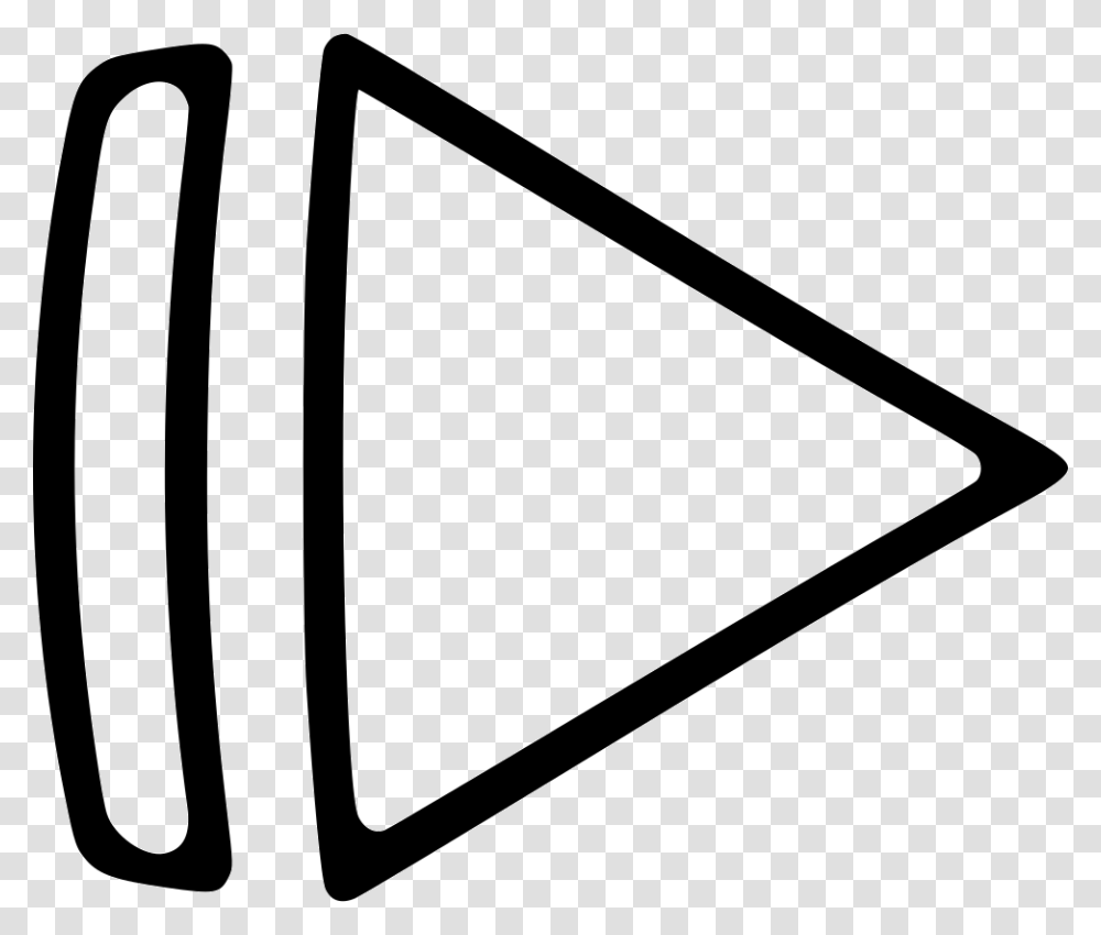 Pause Play Music Arrow, Triangle, Arrowhead Transparent Png