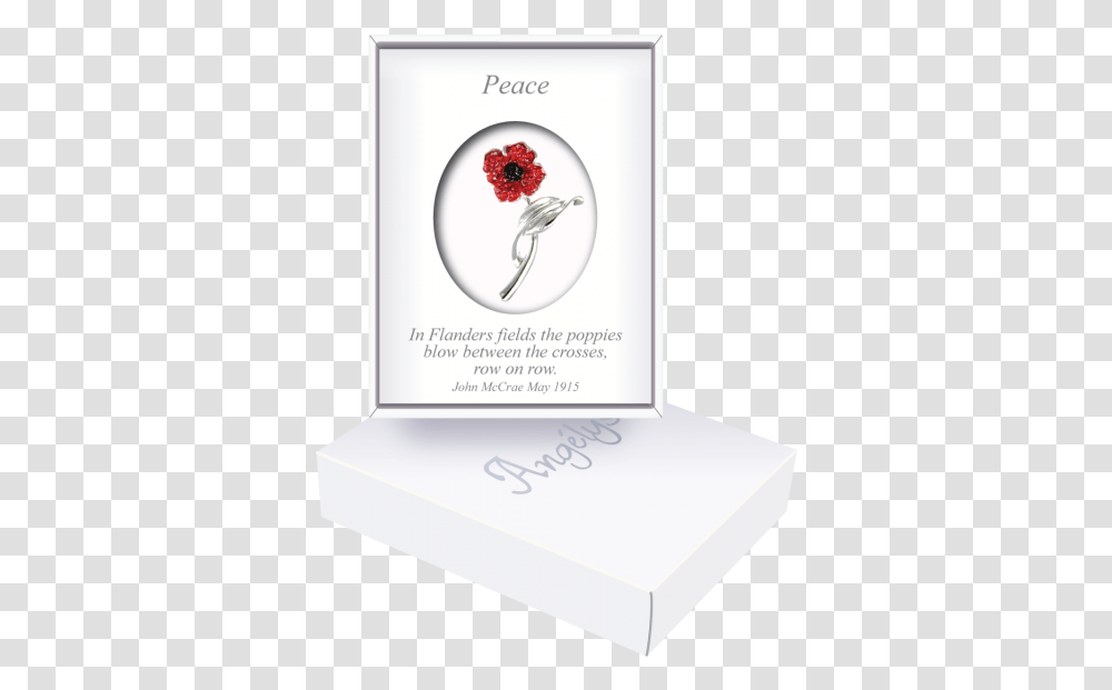 Pave Crystal Poppy Picture Frame, Text Transparent Png