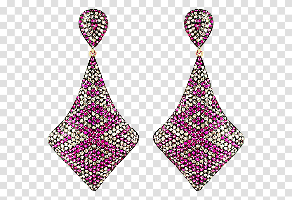 Pave Diamond Jewelry Handmade Earrings, Accessories, Accessory, Crystal, Triangle Transparent Png