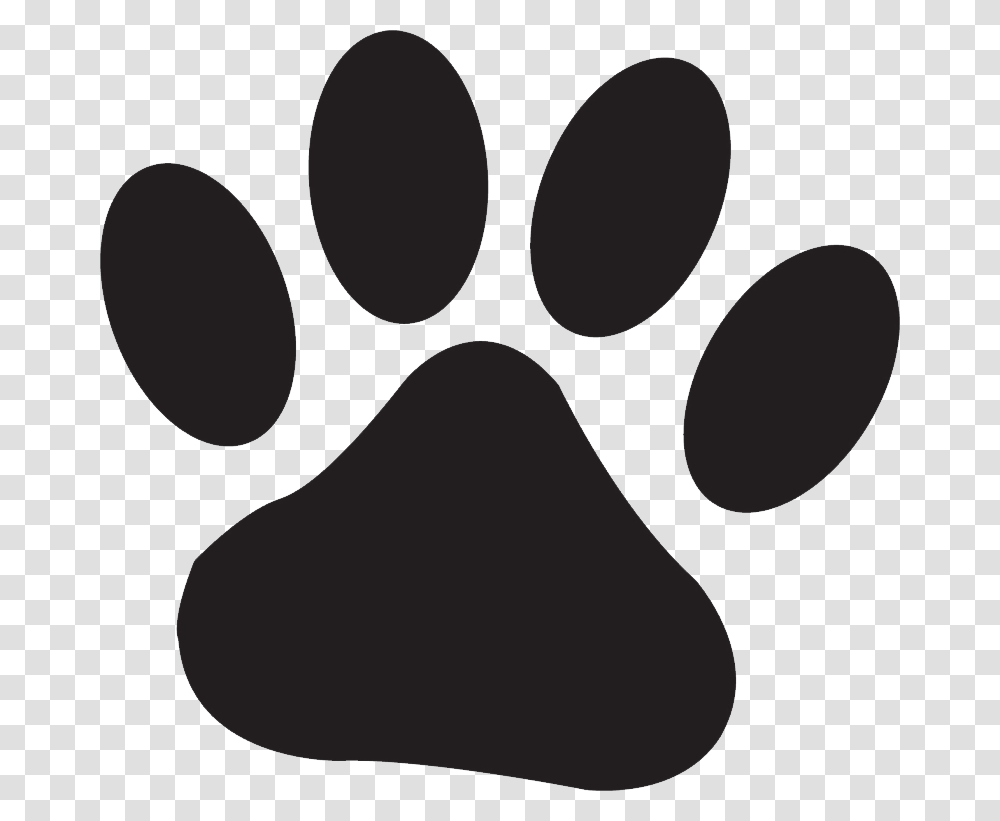 Paw, Animals, Footprint, Stencil, Hook Transparent Png