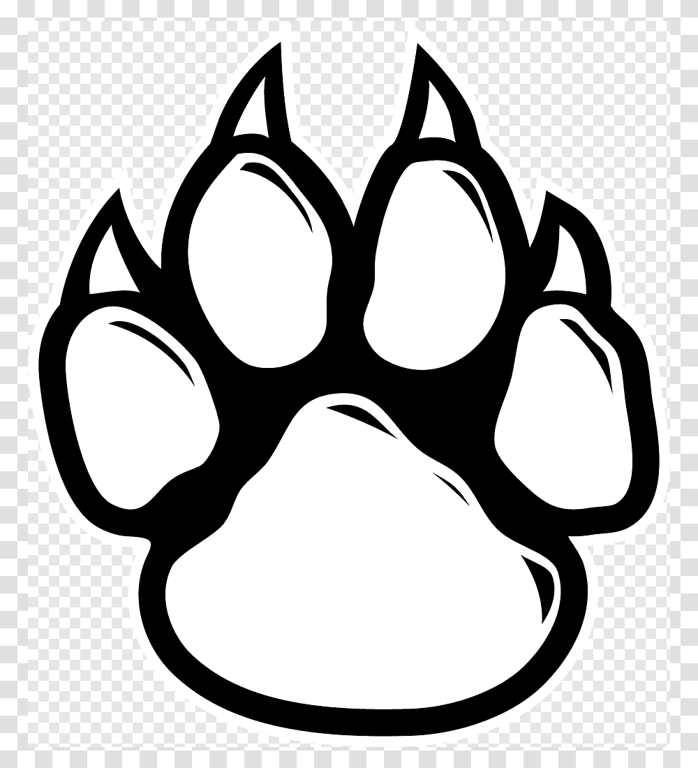 Paw, Animals, Stencil, Hand, Hook Transparent Png