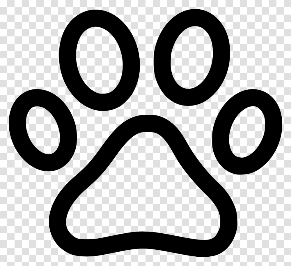 Paw, Animals, Stencil Transparent Png