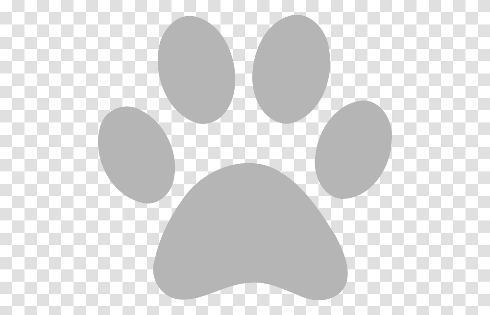 Paw Clipart Fox Grey Dog Paw Print, Footprint Transparent Png