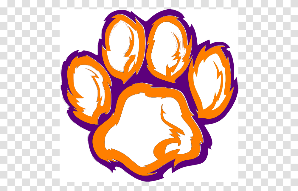 Paw Clipart Lsu Tiger, Hand, Fist Transparent Png
