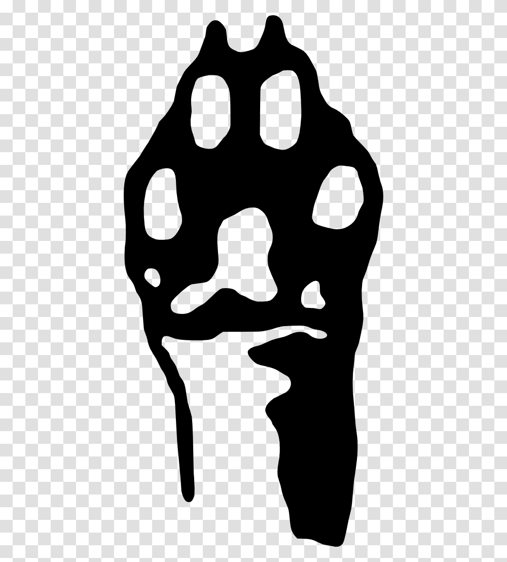 Paw Clipart Puppy, Stencil, Face, Person, Human Transparent Png