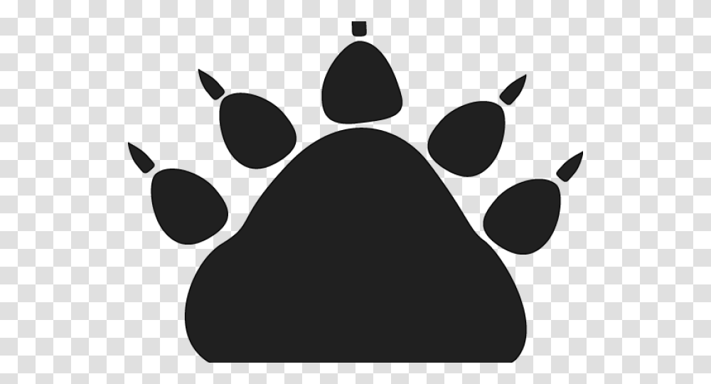 Paw Clipart, Silhouette Transparent Png