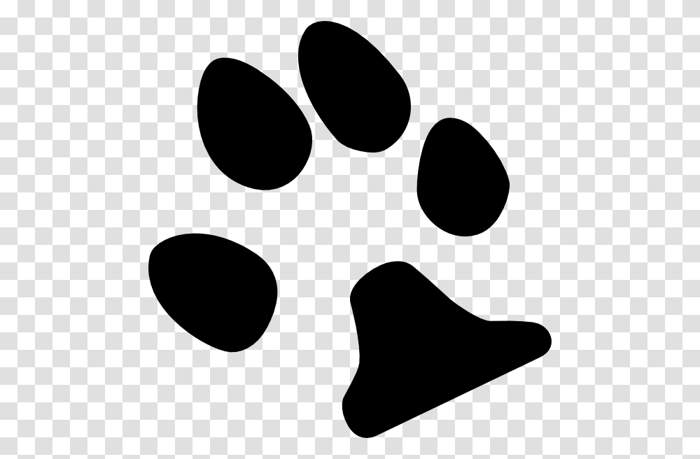Paw Clipart Small, Stencil, Footprint Transparent Png