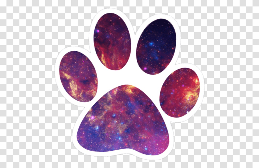 Paw Galaxy Tumblr Paw Print Clipart, Gemstone, Jewelry, Accessories, Accessory Transparent Png