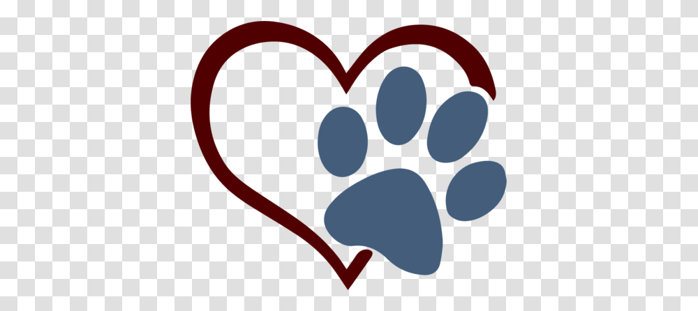 Paw Heart Scrapbooking Transparent Png