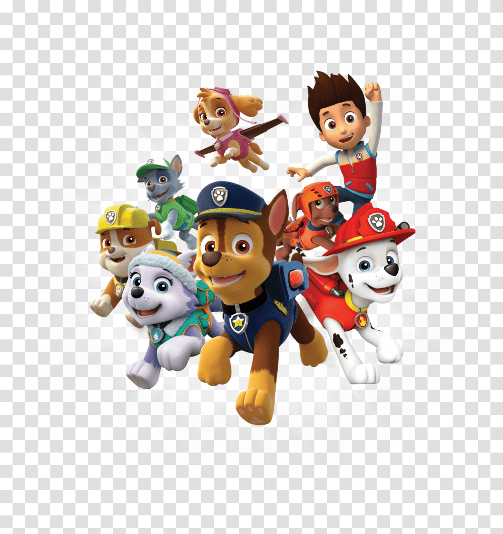Paw Live Group Splash Background Paw Patrol, Advertisement, Poster, Performer, Collage Transparent Png