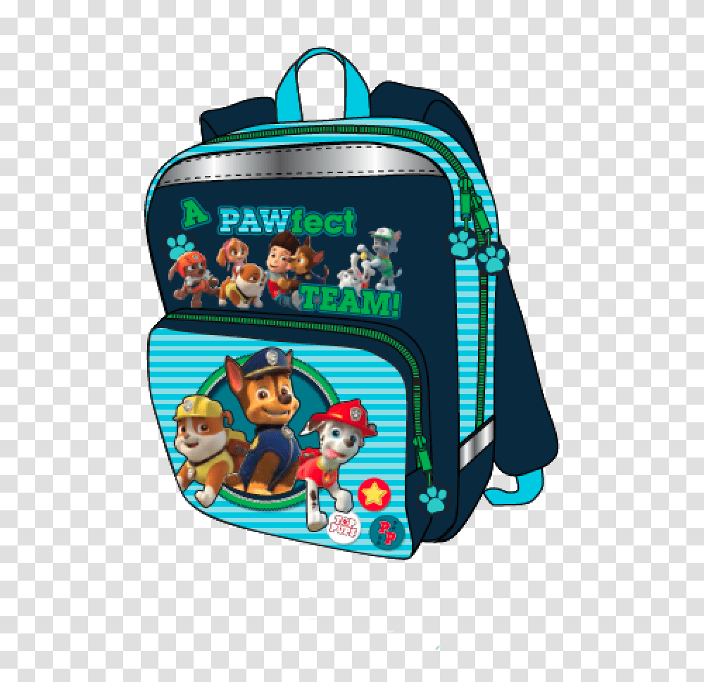 Paw Patrol Backpack, Bag, Person, Human Transparent Png