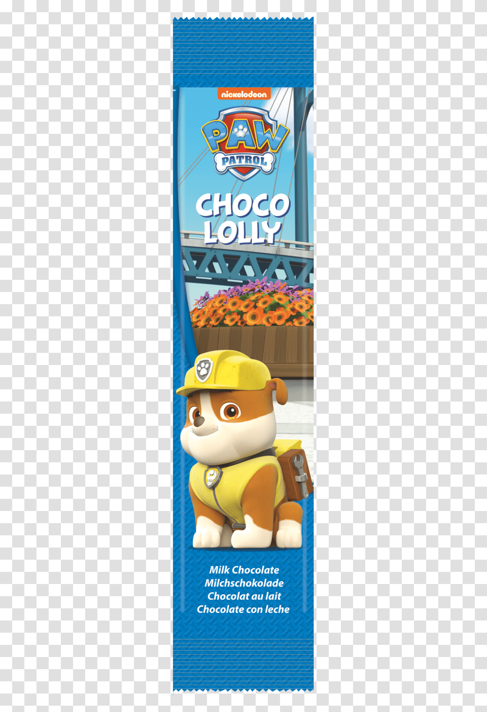 Paw Patrol Choco Lolly Rubble Download Mascot, Toy, Angry Birds, Helmet Transparent Png