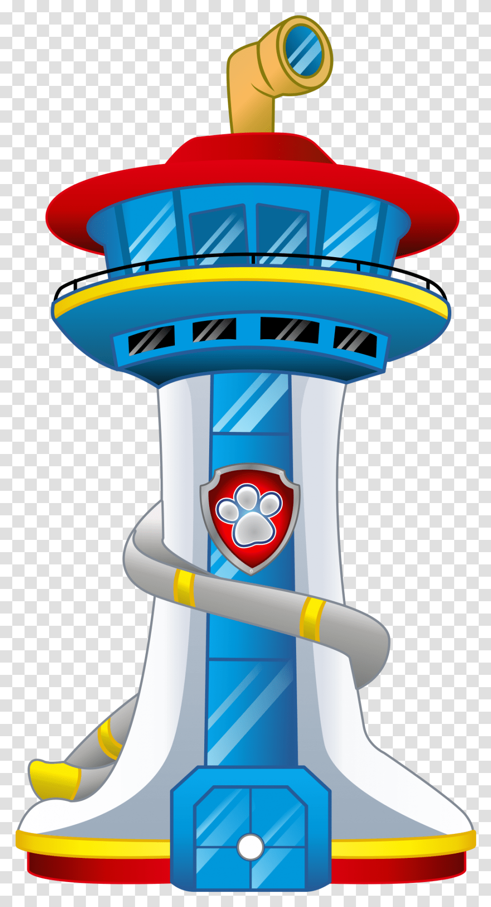 Paw Patrol Condiment Labels Paw Patrol Tower Clipart, Toy, Toothpaste, Light, Razor Transparent Png