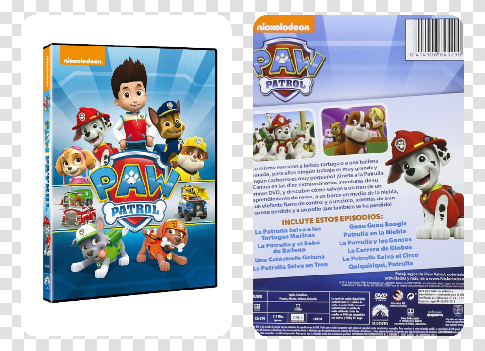 Paw Patrol Dvd, Toy, Super Mario, Doll, Poster Transparent Png