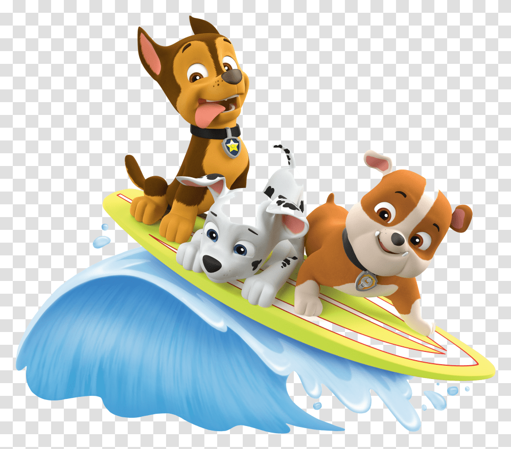 Paw Patrol Free Clipart With Background Paw Patrol Pool Party, Watercraft, Vehicle, Transportation, Vessel Transparent Png