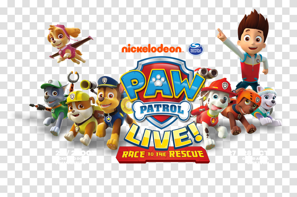 Paw Patrol Group Clipart, Advertisement, Poster, Paper Transparent Png