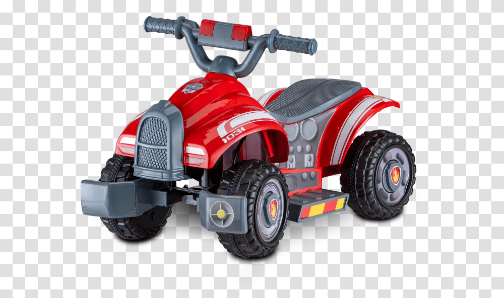 Paw Patrol Marshall 6v Ride, Wheel, Machine, Atv, Vehicle Transparent Png