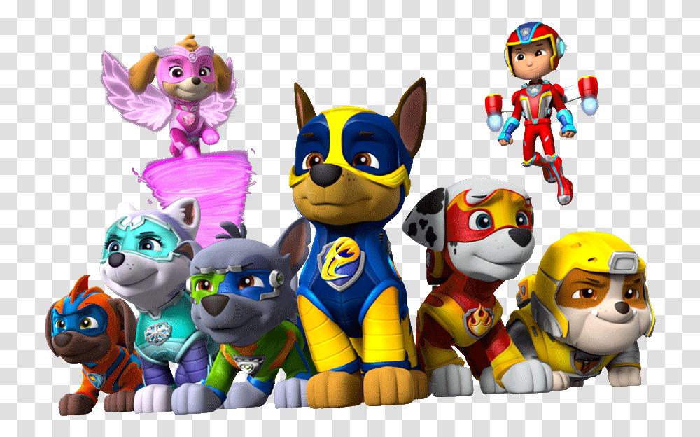 Paw Patrol Mighty Pups, Toy, Figurine, Person, Human Transparent Png