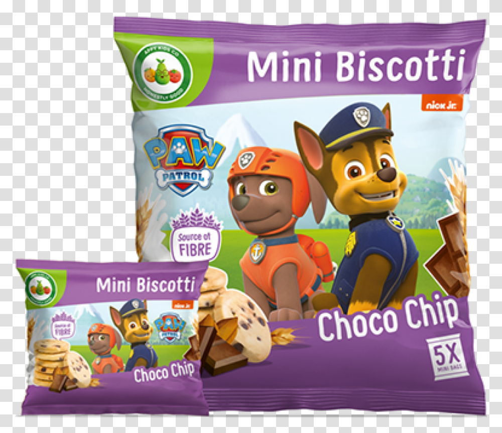 Paw Patrol Mini Biscotti Oat And Honey, Snack, Food, Toy, Plant Transparent Png