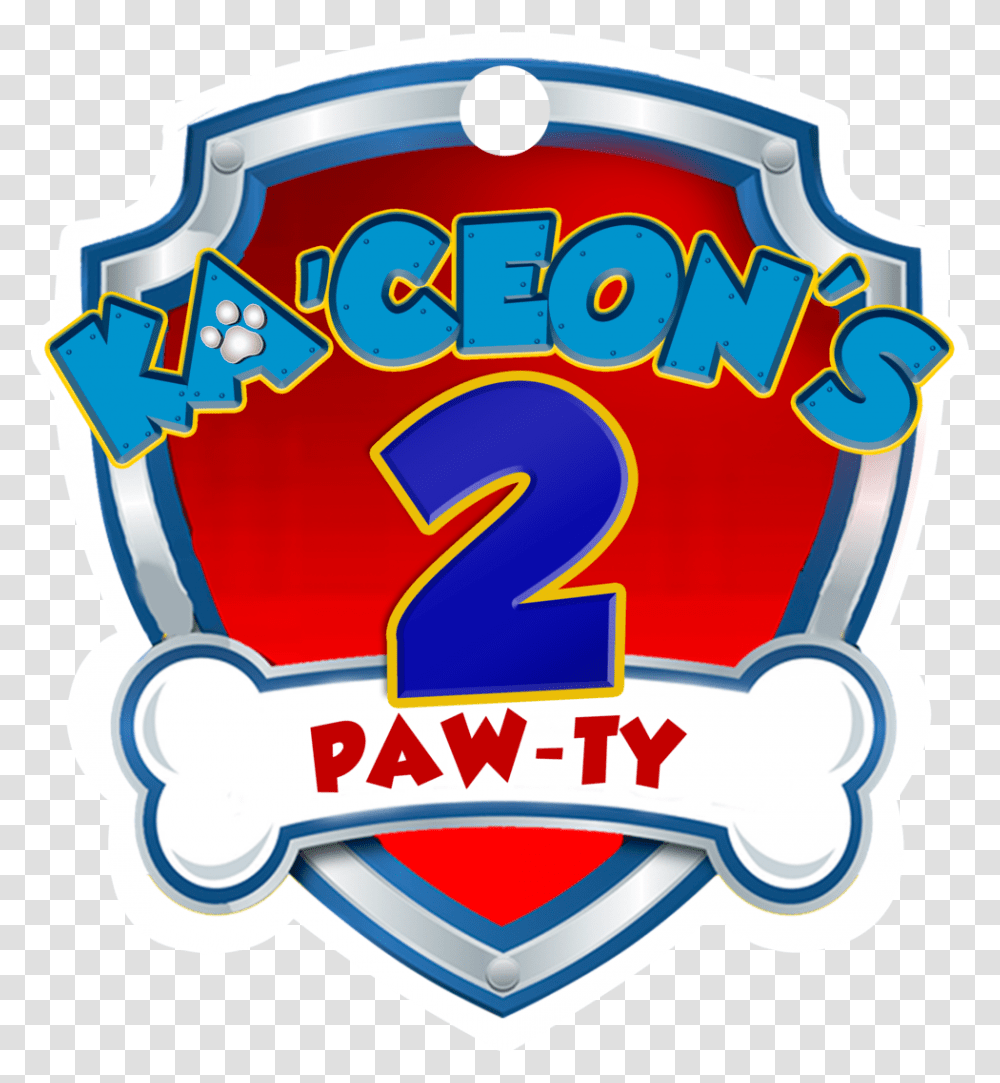 Paw Patrol, Number, Logo Transparent Png