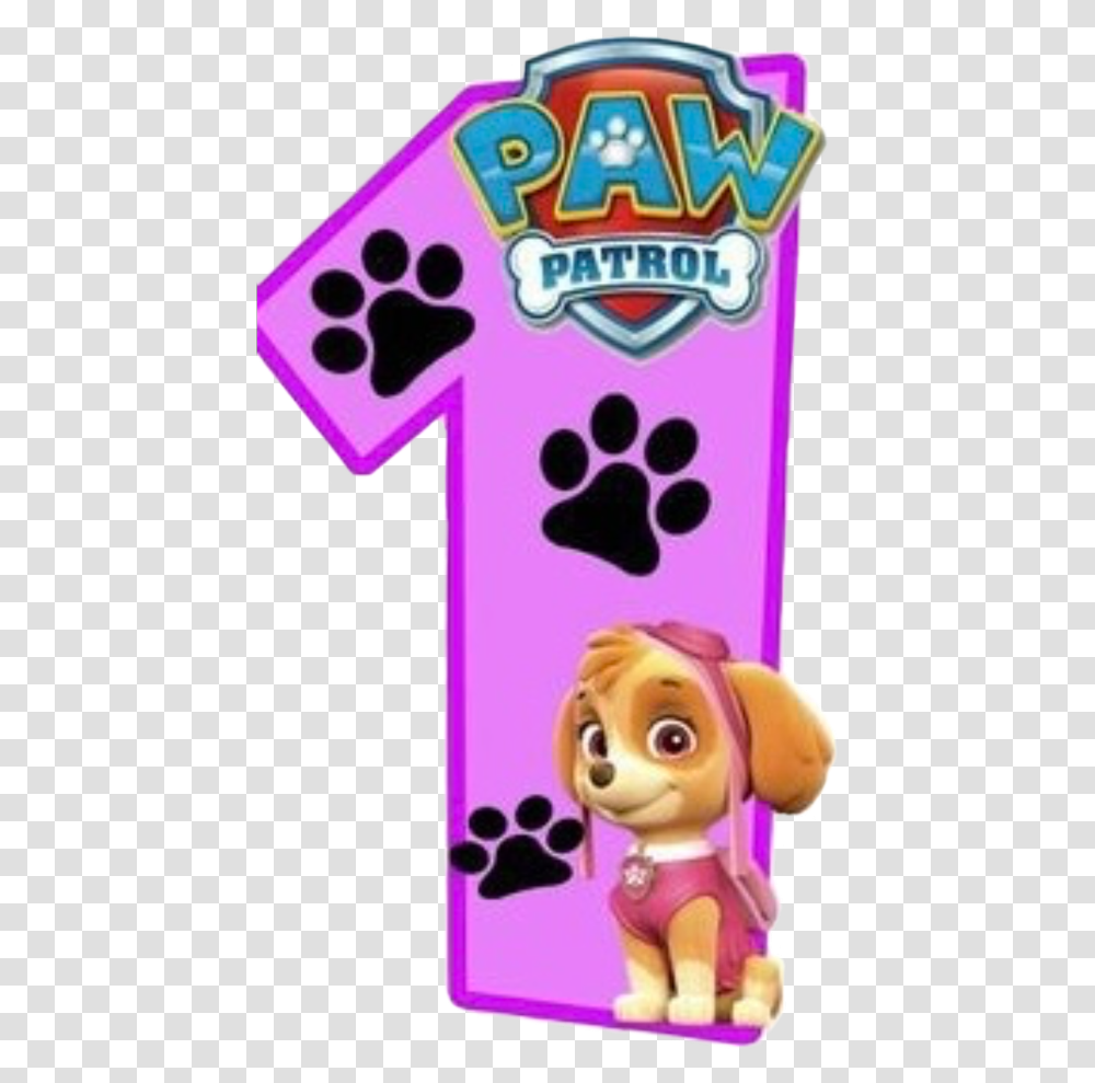 Paw Patrol Numero, Number, Alphabet Transparent Png