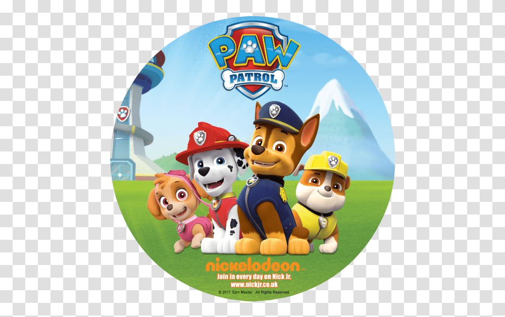 Paw Patrol Paw Patrol Chase Y Marshall, Disk, Dvd, Toy, Person Transparent Png