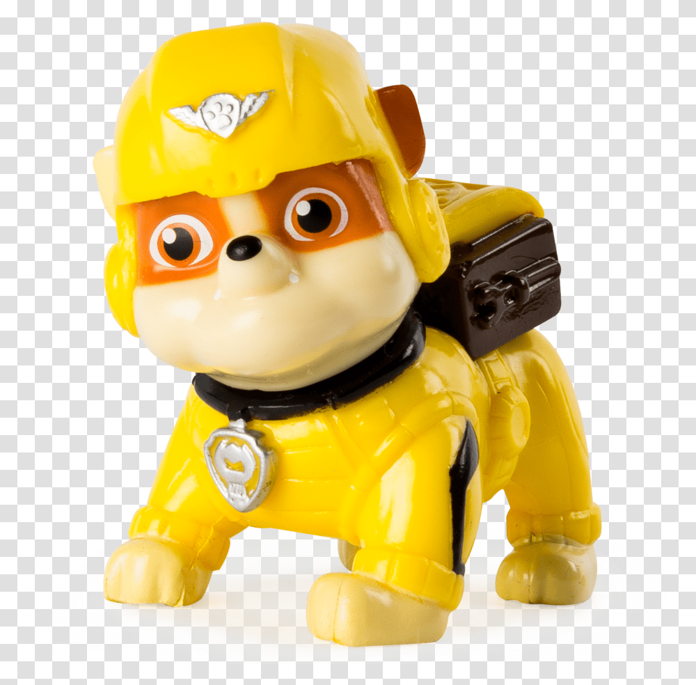 Paw Patrol Pup Buddies Figure Large Paw Patrol Para Torta, Toy, Figurine, Robot Transparent Png