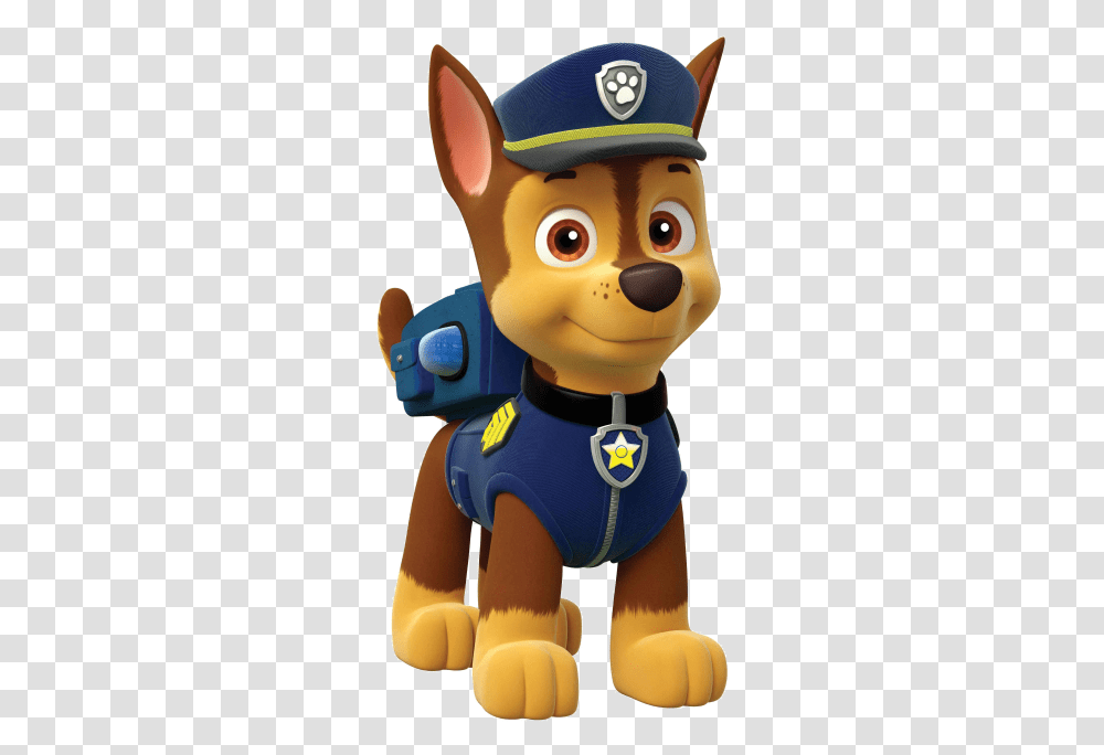 Paw Patrol Pup Chase, Toy, Figurine, Photography, Hat Transparent Png
