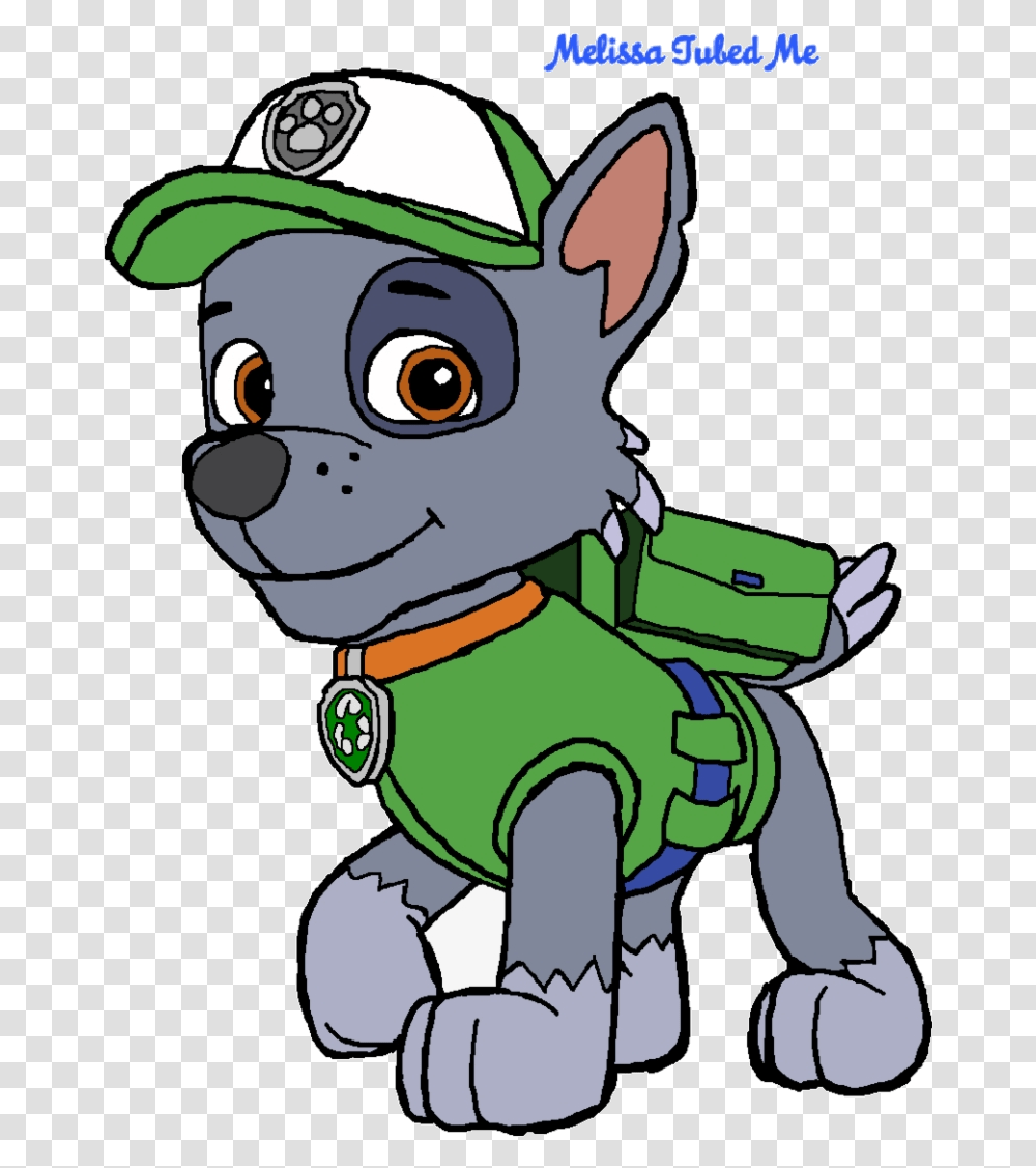 Paw Patrol Rocky Recycler Pup Clipart Drawing Rocky Paw Patrol Drawing, Plant Transparent Png
