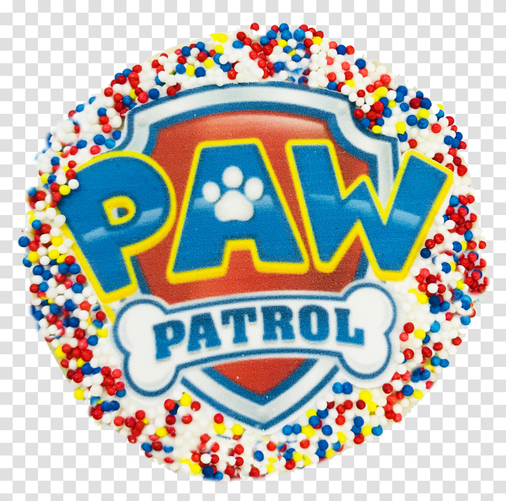 Paw Patrol Sugar Cookies With Nonpareils Transparent Png