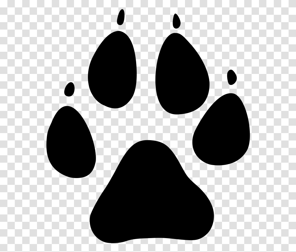 Paw Print Dog Foot Print Vector, Gray, World Of Warcraft Transparent Png