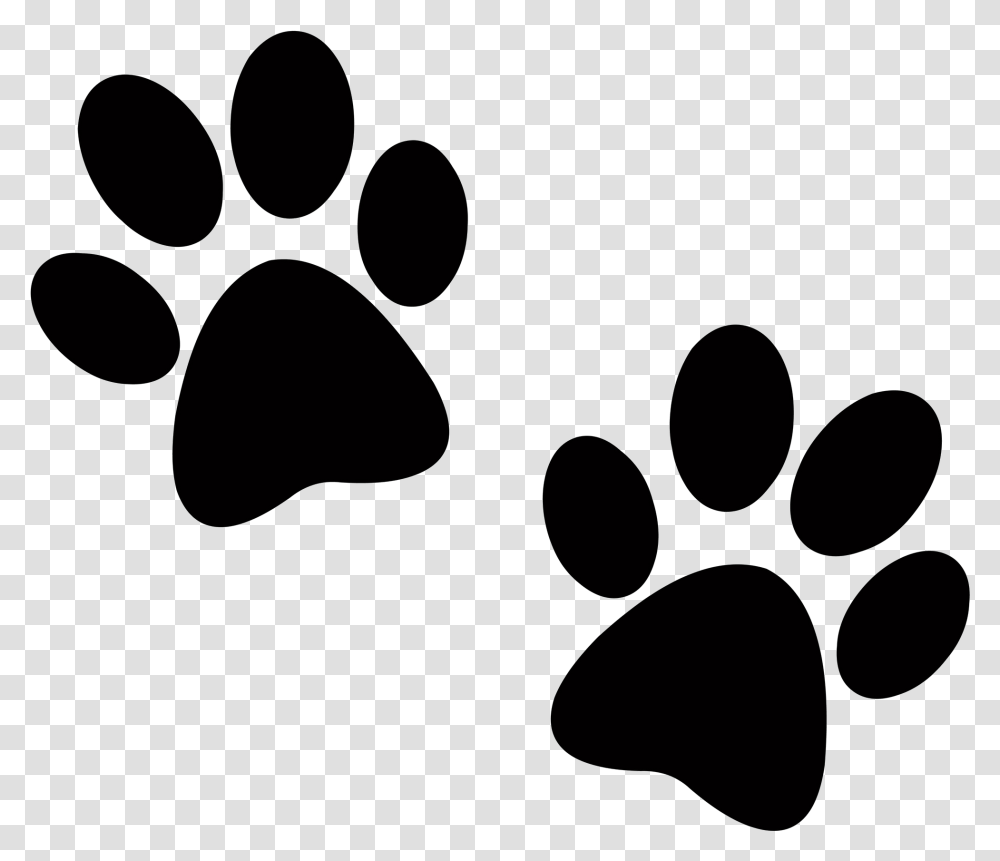 Paw Print Free Dog Clip Art On Clipart Dog Paw Print, Silhouette, Electronics Transparent Png