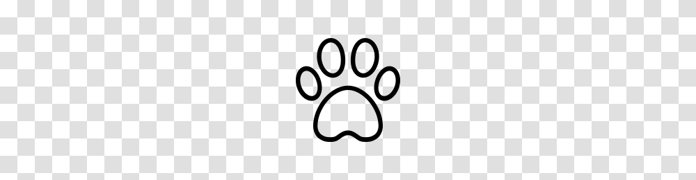Paw Print Icons Noun Project, Gray, World Of Warcraft Transparent Png