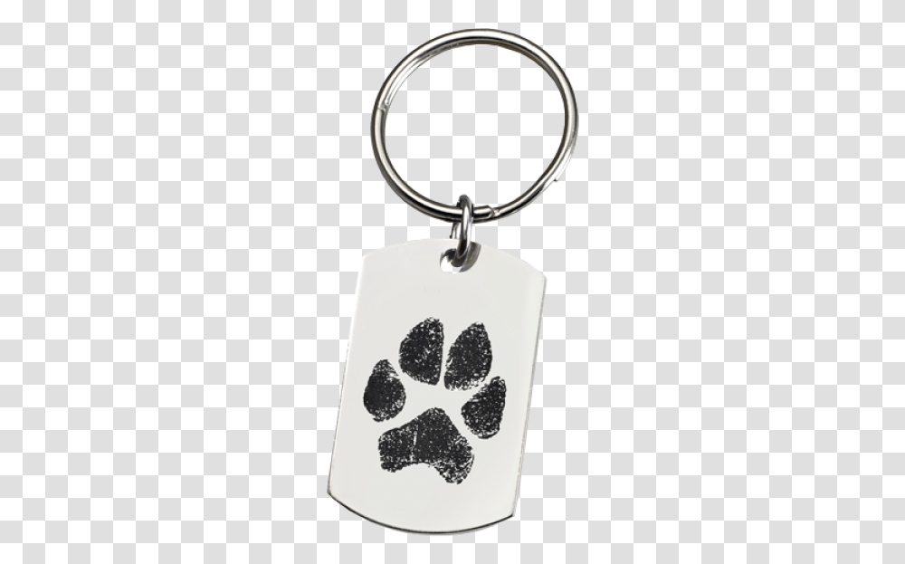 Paw Print Keychain, Pendant Transparent Png