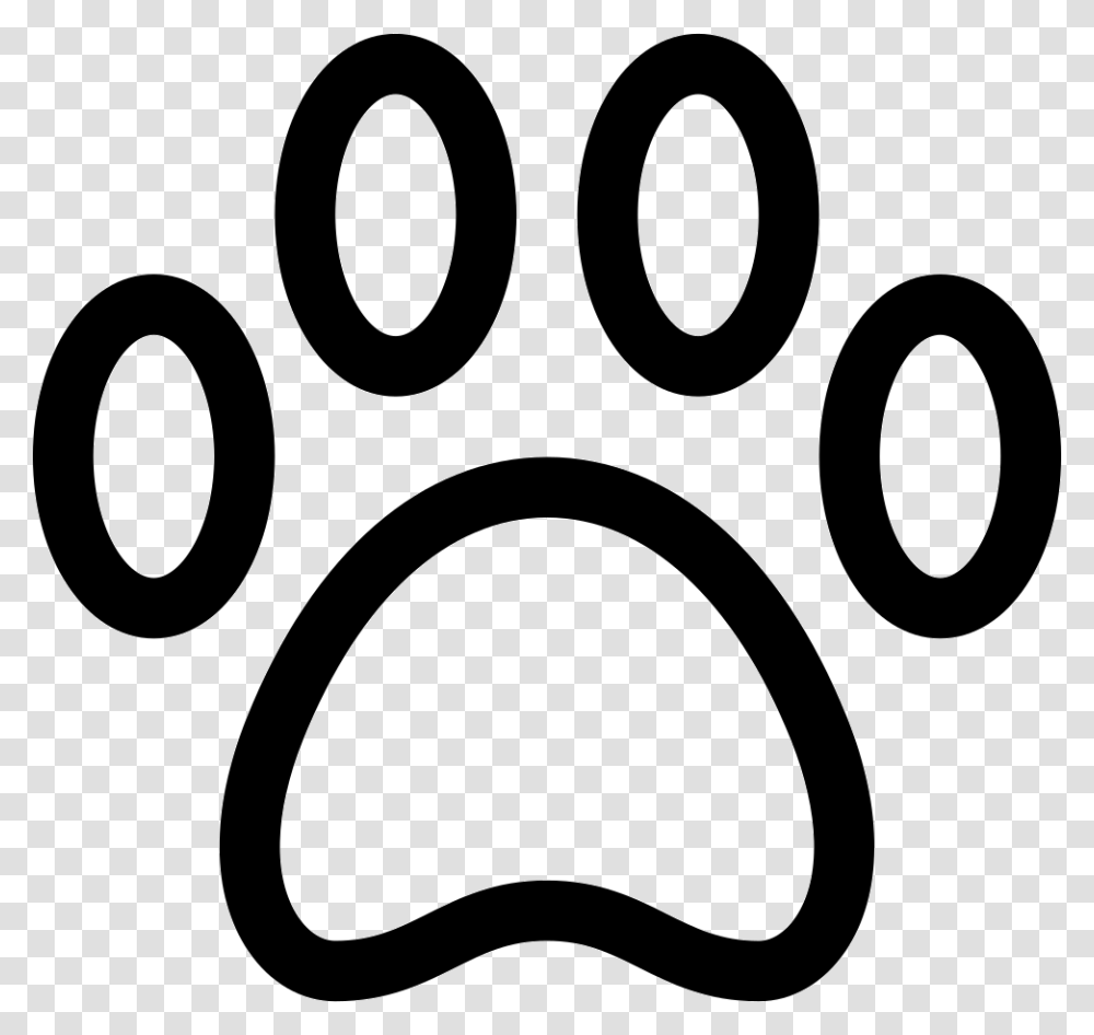 Paw, Stencil, Electronics Transparent Png